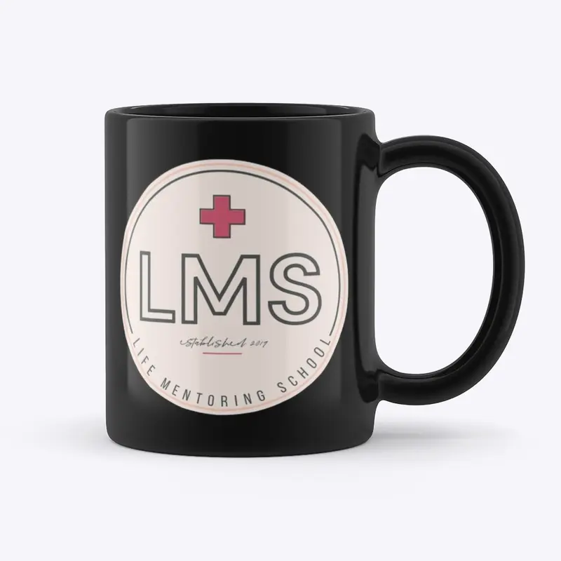 LMS Black Coffee Mug