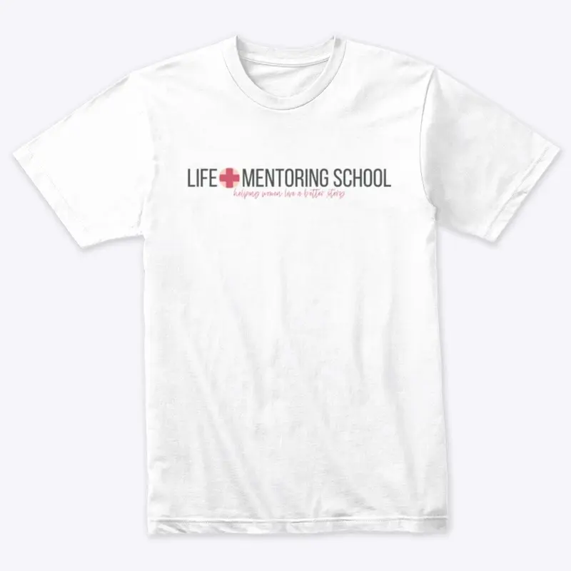 Life Mentoring School Long Logo Tee